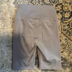 Women's High-Waisted Gray Shorts